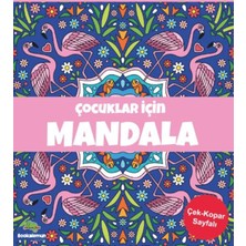 Lisinya Çocuklar Için Mandala - Lacivert
