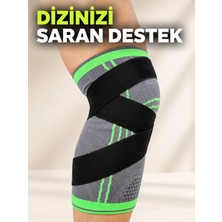 Astraltech Ayarlanabilir Diz Desteği Çapraz Bantlı Spor Koşu Fitness Dizliği