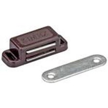 Marsilyan 50 Adet Mıknatıslı Çıtçıt Yerli 47X18 mm - Sandık, Kutu, Mobilya ve Dolap Kapağı Manyetik Tutucu