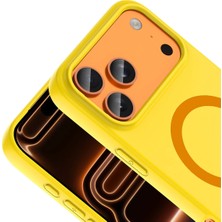 Zipax Apple iPhone 18 Pro Max Uyumlu Kılıf Magesafe Özellikli Mat Siilikon Zr-Aris