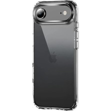 Zipax Apple iPhone 18 Air Kılıf Şeffaf Ince Silikon Kapak Azn-Süper