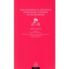 Lisinya Hak Kavramı Devletin Dönüşümü Üzerine Üç Konferans