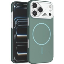 Zipax Apple iPhone 18 Pro Uyumlu Kılıf Magesafe Şarj Özellikli Azn-Export