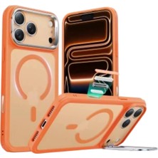 Zipax iPhone 18 Pro Kılıf M-Safe Şarj Özellikli Standlı Premium Azn-Esrclassic