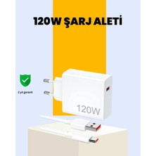 Alkasaz 120 Watt Type C Hızlı Şarj Cihazı Reno 4 5 6 Uyumlu