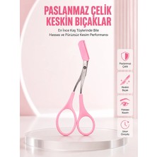 Alkasaz Taraklı Kaş Düzeltme Makası – Hassas Şekillendirme ve Kolay Kullanım