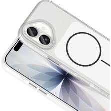 Zipax Apple iPhone 18 Kılıf Metal Buton Tasarımlı Zr-Ikonik