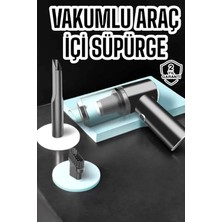 Alkasaz Araç Içi Süpürge Vakumlu Şarjlı Süpürge Filtreli