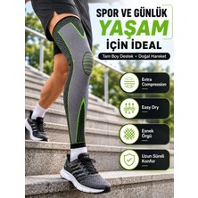 Astraltech Uzun Kompresyon Diz Destekliği Spor ve Günlük Kullanım Için Güçlü Destek
