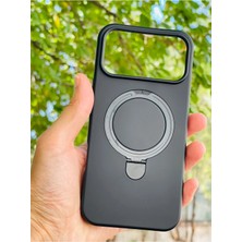 Zipax Apple iPhone 18 Pro Max Kılıf Mgsafe Özellikli Standlı Pastel Renkler Azn-Reggal