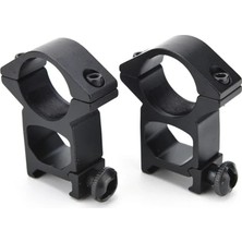 Alkasaz Nikula- Dürbünü Lazeri Montaj Kelepçesi Çelik Alaşım 22MM