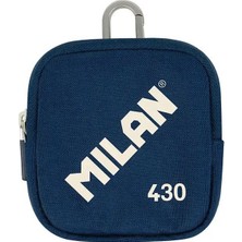 Milan 430 1918 Serisi Yırtılmaz Ripstop Kumaş Bozuk Para & Kart Cüzdanı Mavi