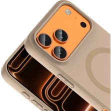 Zipax Apple iPhone 18 Pro Max Uyumlu Kılıf Magesafe Özellikli Mat Siilikon Zr-Aris