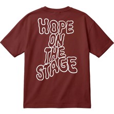 BarsDepo Bts Jhope "hope On The Stage" Baskılı Oversize T-Shirt