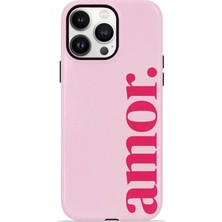 Piyasa Sepeti iPhone 13 Pro Vorian Çift Katmanlı Kılıf Amour Pink