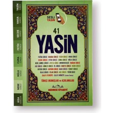Lisinya Türkçe Okunuşlu ve Mealli, Sesli 41YASIN-I Şerif (Çanta Boy)