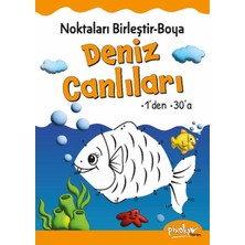 Lisinya Noktaları Birleştir-Boya Deniz Canlıları-1’den 30’a
