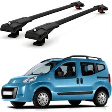 Cross Oto Aksesuarları Citroen Nemo 2008-2017 Için Ara Atkı Tavan Barı , Araca Özel , Kilitlenebilir Araç Üstü Ekipman Taşıma Barı (2 Adet)