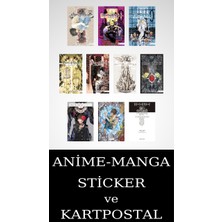 Akılçelen Kitaplar Death Note 7-16 Eksiksiz Kitap Seti (10 Kitap) / Ölüm Defteri / Anime-Manga Sticker ve Kartpostal Hediyeli
