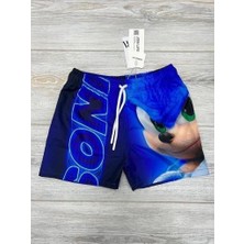 Neat Kids Erkek Çocuk Sonic Deniz Şortu Mayo