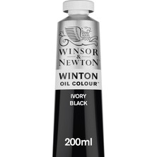 Winsor&newton Winton Yağlı Boya, 200ML, Ivory Black 331 (24)