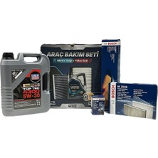 Premium Bakım Seti Renault Clio 1149CC Benzin 75PS Model Yılı (2003-2016) (Liqui Moly Top Tec 430