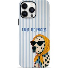 Piyasa Sepeti iPhone 14 Pro Max Vorian Magsafe Çift Katmanlı Korumalı Kılıf Trust The Process Dalmatian