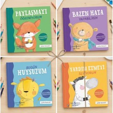 Türkiye İş Bankası Kültür Yayınları Duygularım Davranışlarım - Paylaşmayı Öğreniyorum -Bazen Hata Yapabilirim - Bugün Huysuzum - Yardım Etmeyi Seviyorum
