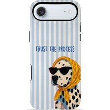 Piyasa Sepeti iPhone 17 Air Vorian Magsafe Çift Katmanlı Korumalı Kılıf Trust The Process Dalmatian