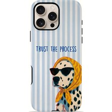Piyasa Sepeti iPhone 16 Pro Vorian Magsafe Çift Katmanlı Korumalı Kılıf Trust The Process Dalmatian