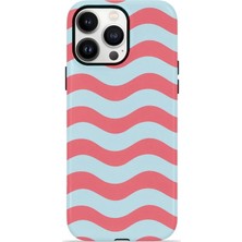 Piyasa Sepeti iPhone 13 Pro Max Vorian Çift Katmanlı Kılıf Retro Wave Candy
