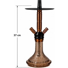 Han Tobacco Dimond 37 cm Çantalı Nargile Seti – Profesyonel Nargile Takımı