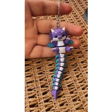 Minikat 3D Ejder Anahtarlik