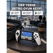 Marsilyan 4.3 Inç Ekranlı Retro Oyun Konsolu – 64 GB Hafızalı, Şarjlı ve Multimedya Destekli
