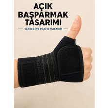 Avuç Içi Destekli El Bilekliği Metal Destekli Ayarlanabilir Bilek Ateli - Lisinya