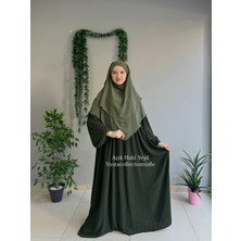 Yüsra Collection Menekşe Elbise ve Kısa Sufle 2'li Takım