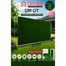 Ör-As Tel Örgü Çim Çit Örgü Telli Bahçe Çiti 50 cm x 7 mt