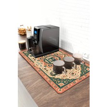 Valerine Life Barista Kahve Barı Matı 40X90CM Espresso Makinesi Çaycı Altlığı Kahve Mandalası