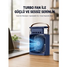 Marsilyan Turbo Fan Teknolojili Sessiz ve Güçlü Soğutma Masası Vantilatör