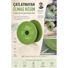 Transformacion Elmas Cam Kesme Diski 115MM Avuç Taşlama Spirali Uyumlu Çatlatmayan Pürüzsüz Hassas Seramik Mermer Kristal Yeşim Taşı Kesme Zımparalama Pah Kırma Bıçağı 723514