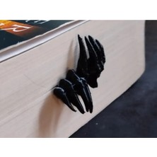 Filkorium3D El Figürlü Kitap Ayracı - Korku Temalı Kitap Ayracı - Pençe Kitap Ayracı