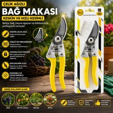 Marsilyan Çelik Ağızlı Bağ Makas (K95)