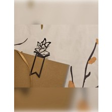 Filkorium3D Kelebek Modelli Zarif Kitap Ayracı - Hediyelik Kitap Ayracı - Plastik - 1ADET