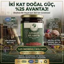 2 x 420 gr Ginkgo Biloba'lu Bitkisel Karışımlı Macun - Bal, Harnup Pekmezi, Oğul Otu ve Polen Içerikli Lokman Hekim