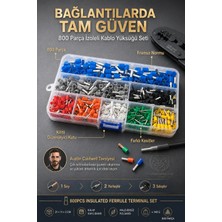 Transformacion 2400 Parça Izoleli Kablo Yüksüğü Seti Fransız Normu Terminal Kutusu Çeşitli Ölçülerde Elektrik Bağlantı Ucu Seti 723507