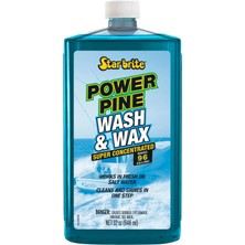 Star Brite Starbrite® - Tekne Şampuanı ve Cila (950 Ml) Power Pine Çam Özlü Konsantre: Çamın Doğal Gücüyle Derinlemesine Temizlik ve Uzun Ömürlü Vaks Koruması!