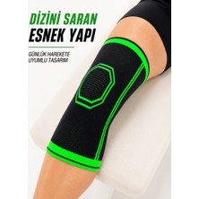 Sporcu Dizlik Esnek Örme Diz Koruyucu Nefes Alan Hafif ve Konforlu Tasarım - Lisinya
