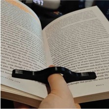 Filkorium3D Parmak Delikli Kitap Sayfa Tutucu Okuma Aparatı