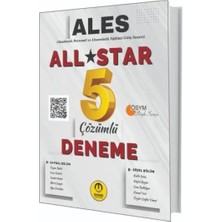 Flood Medical Tasarı Yayınları Ales Sayısal Sözel Yetenek All Star Tamamı Çözümlü 5 Deneme