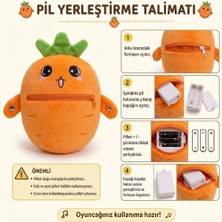 Stitch Tene,vucuda ve Kola Dokununca Melodi Çalan Muz Peluş Oyuncak – Müzikli Eğlenceli